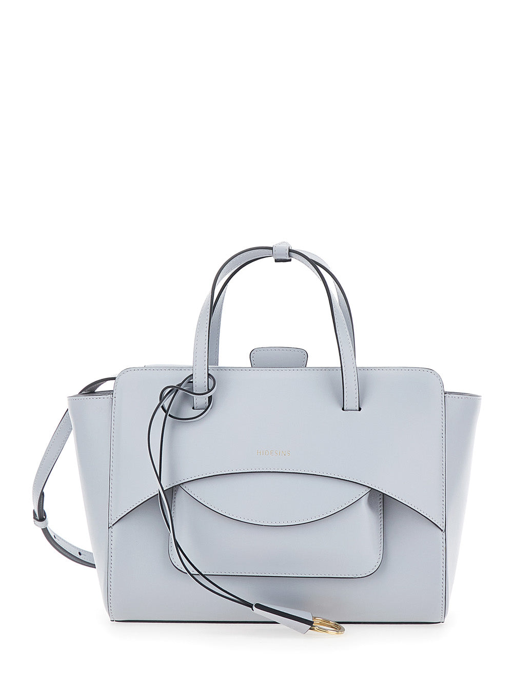 Handbag Flap M Premiere With Elegant Gray Leather Details For Women Grey Calf Hand Bags