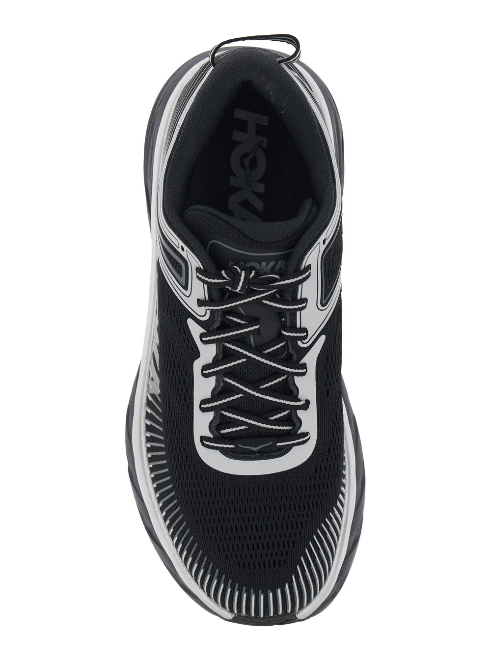 M Bondi 7 Black Sneaker Low Top With Logo On The Tongue And Perforated Design Tech Fabric Unisex