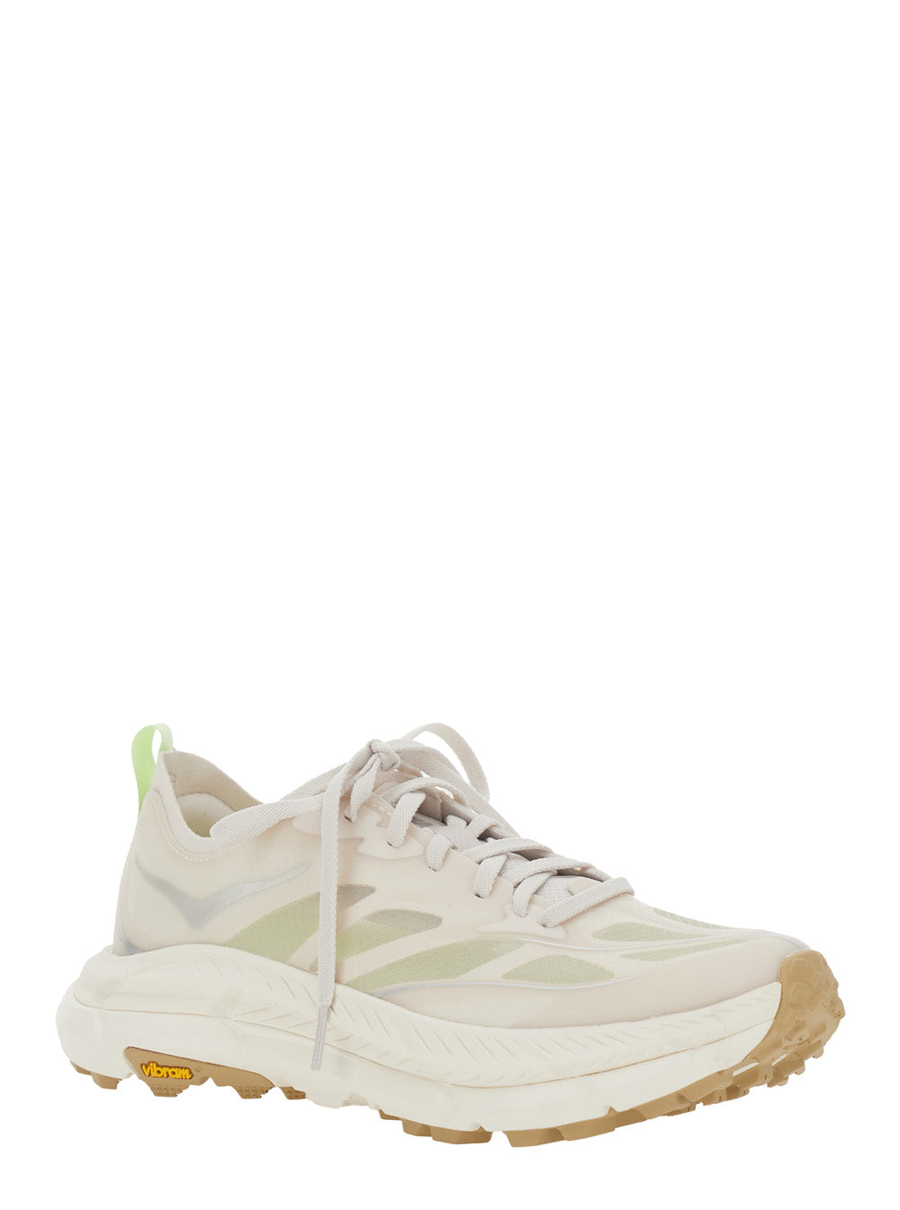 Sneaker Mafate Speed 4 Lite Low Top With Mesh Inserts Tech Fabric White Unisex