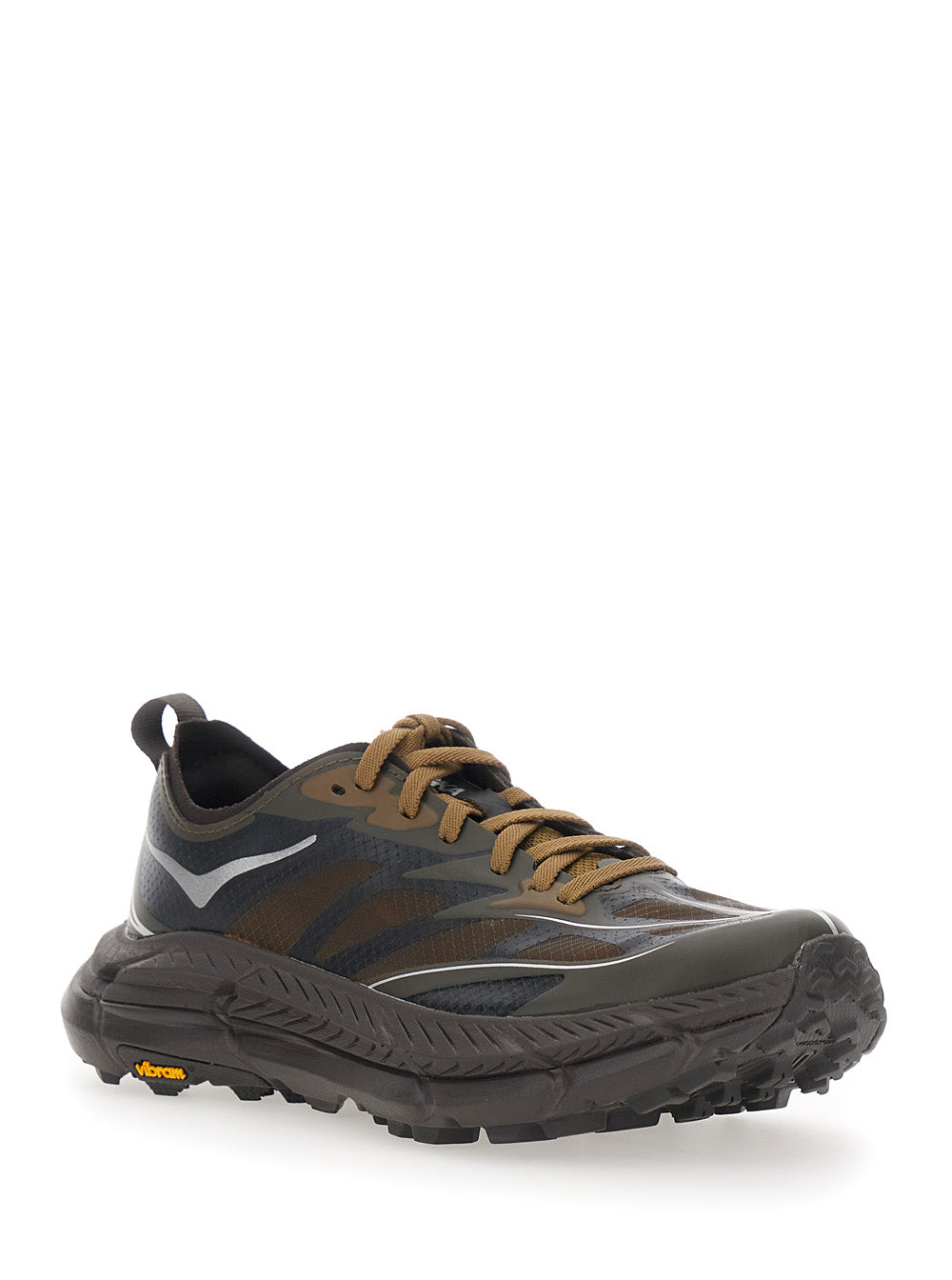 Mafate Speed 4 Lite Brown Sneaker Low Top With Mesh Inserts Tech Fabric Unisex