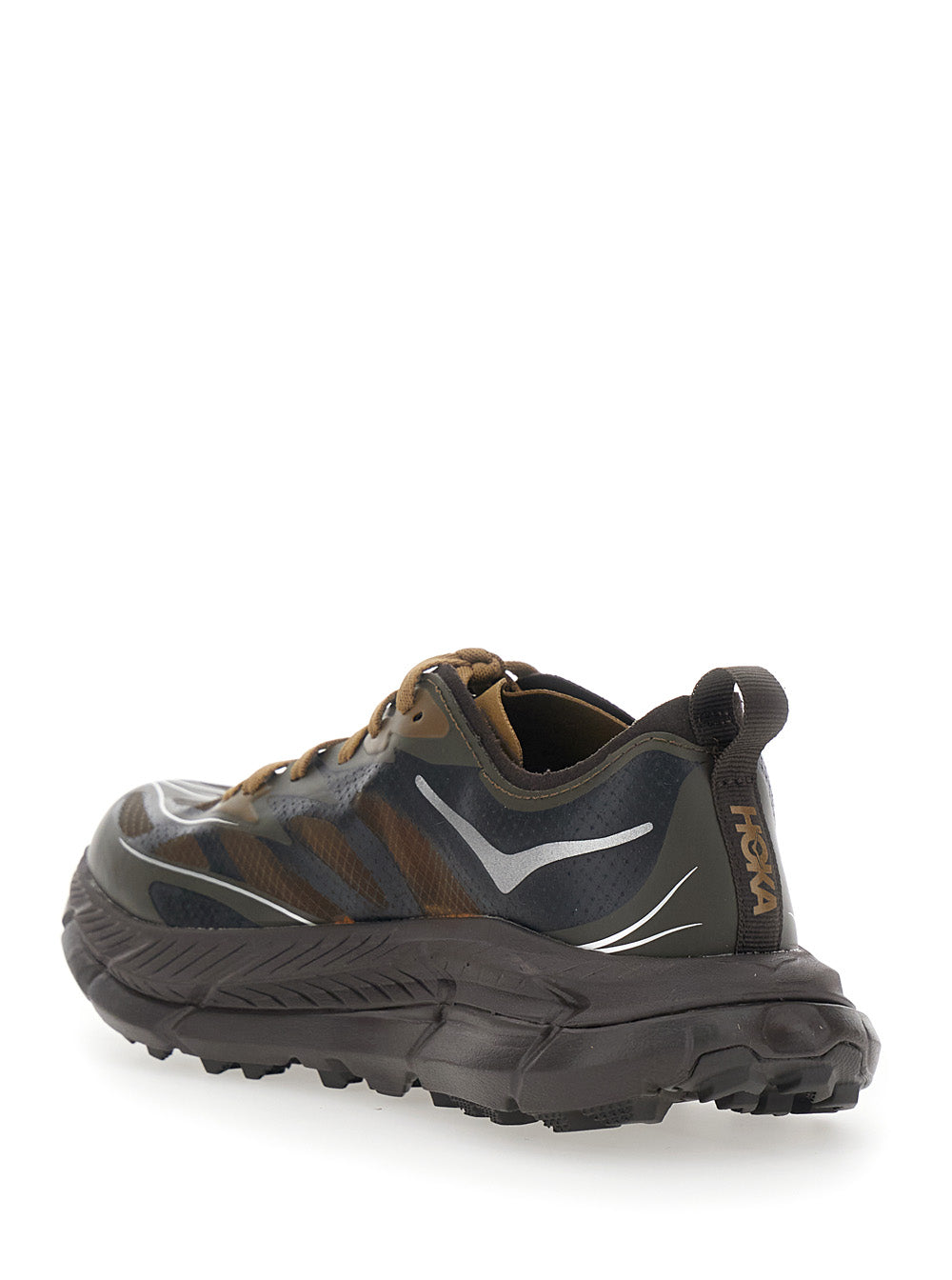 Mafate Speed 4 Lite Brown Sneaker Low Top With Mesh Inserts Tech Fabric Unisex