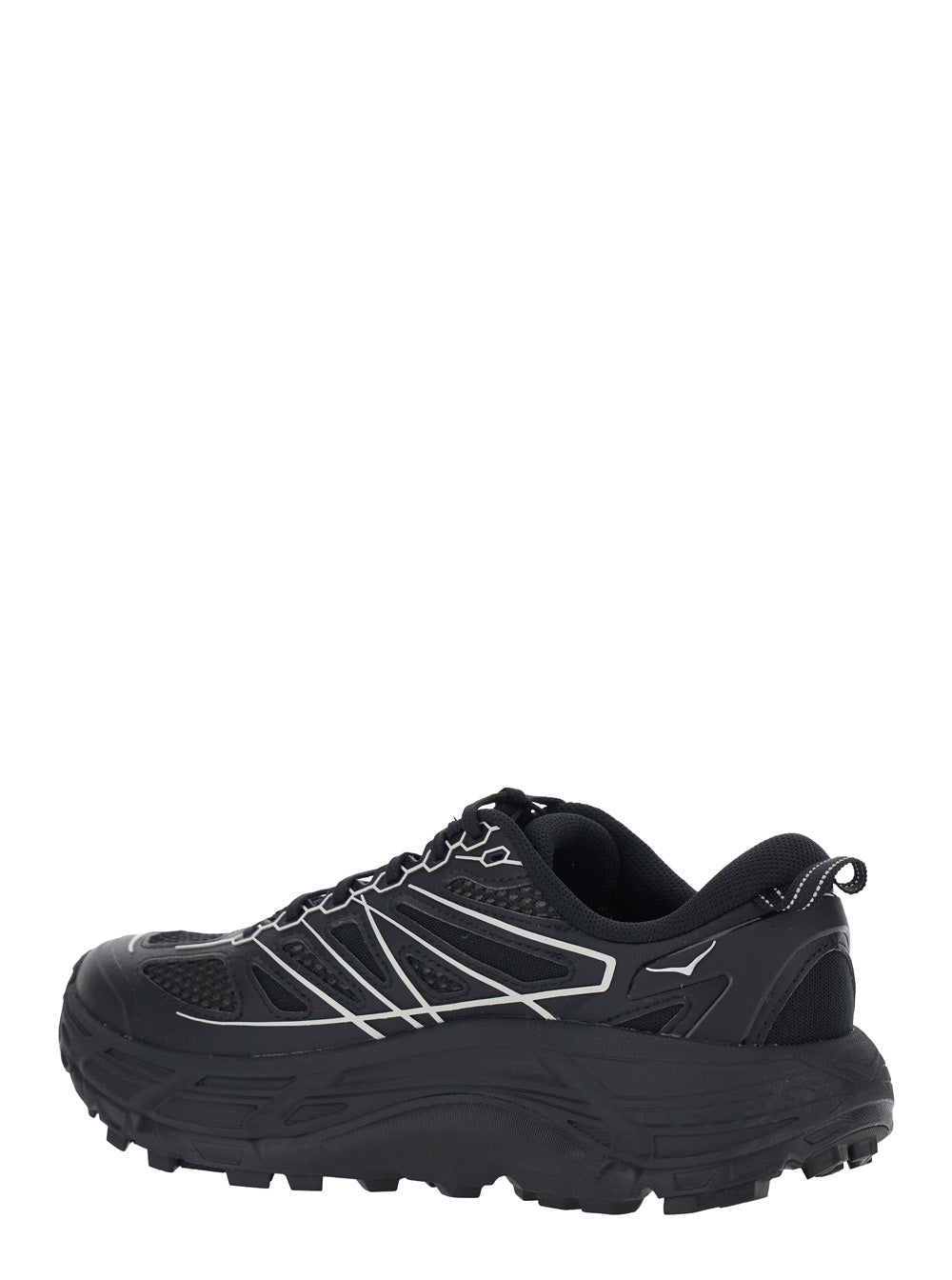 U Mafate Speed 2ts Black Sneaker Low Top With Pull-Tab And Lace-Up Closure On The Front Tech Fabric Unisex