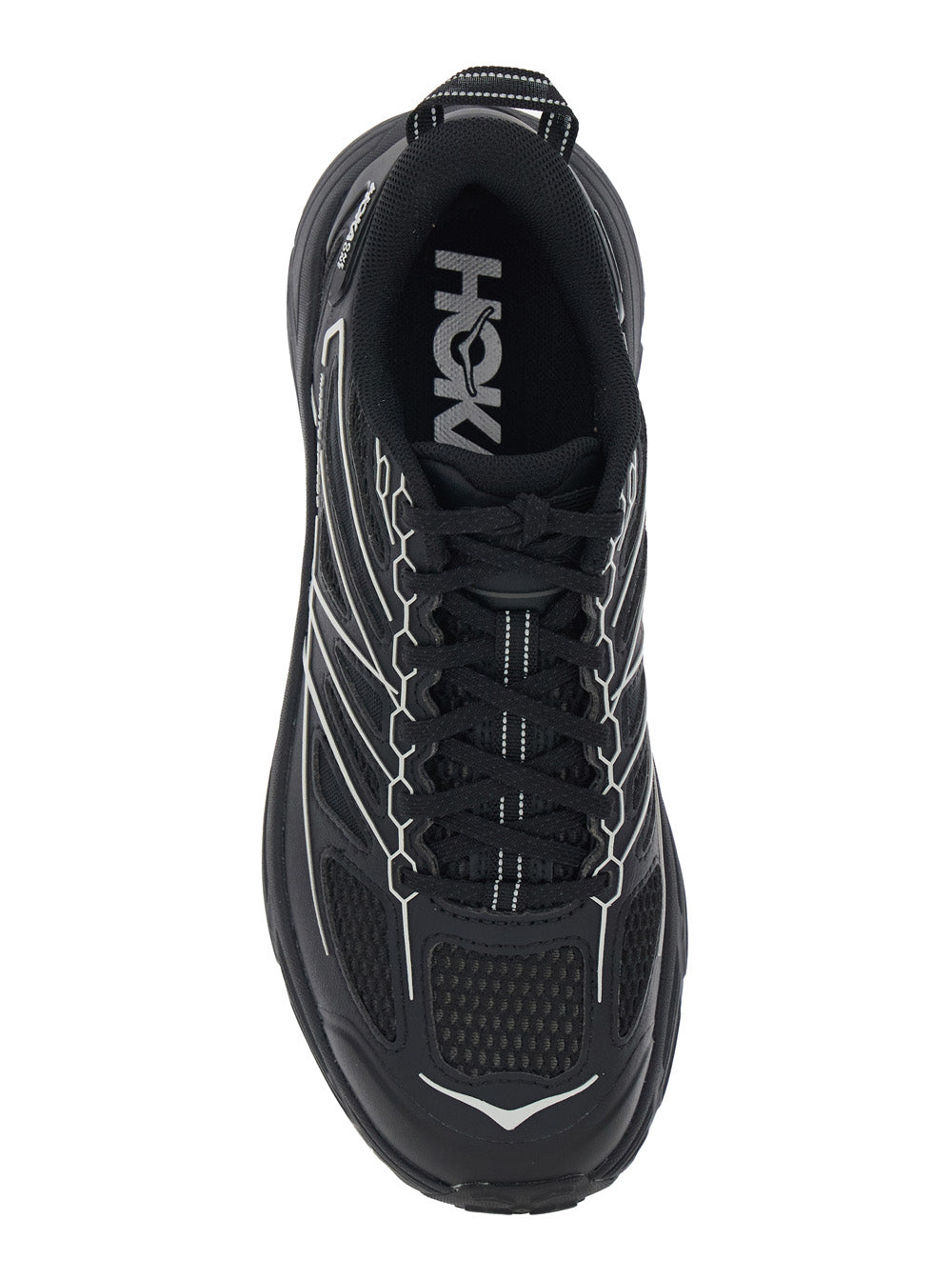 U Mafate Speed 2ts Black Sneaker Low Top With Pull-Tab And Lace-Up Closure On The Front Tech Fabric Unisex