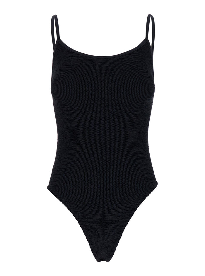 PAMELA SWIM Black Polyamid Elastane Beachwear