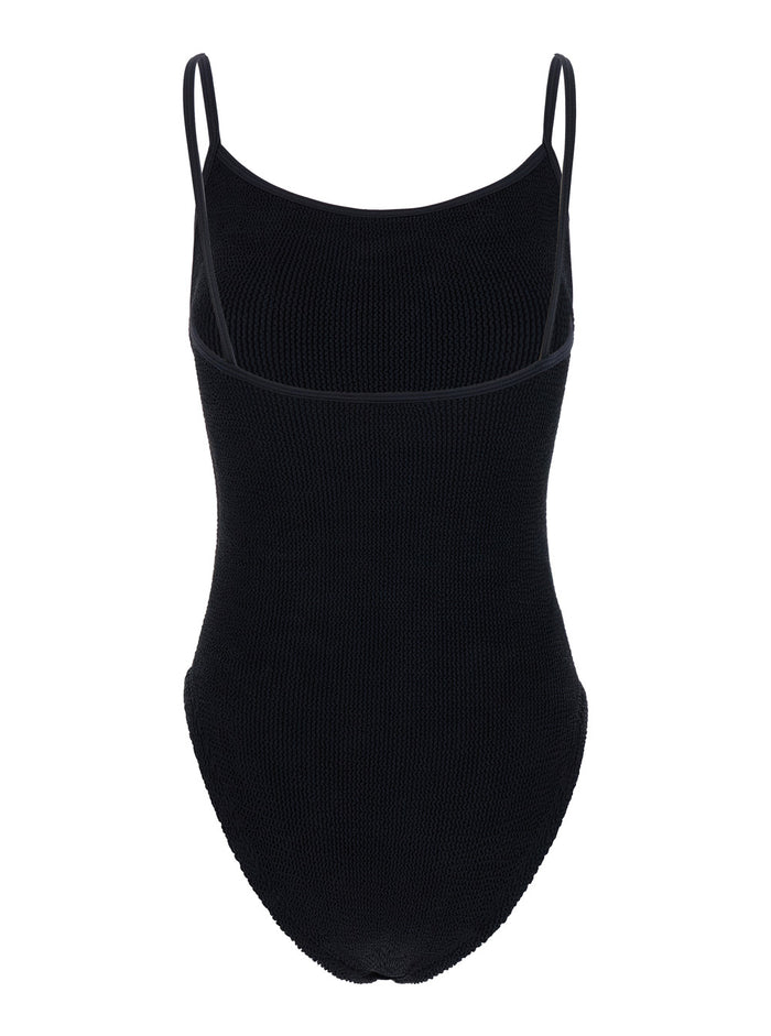 PAMELA SWIM Black Polyamid Elastane Beachwear