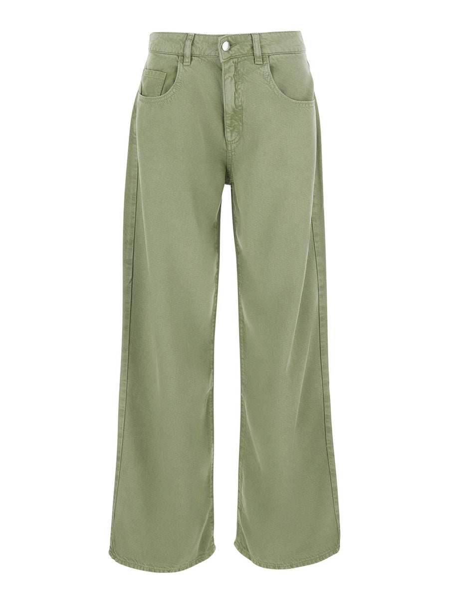 Jeans Green Denim