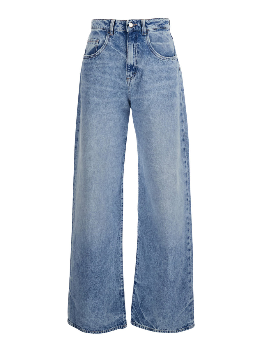 Jeans Woman Blue Organic Cotton
