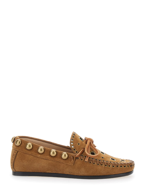 Loafers Lolly Brown Suede