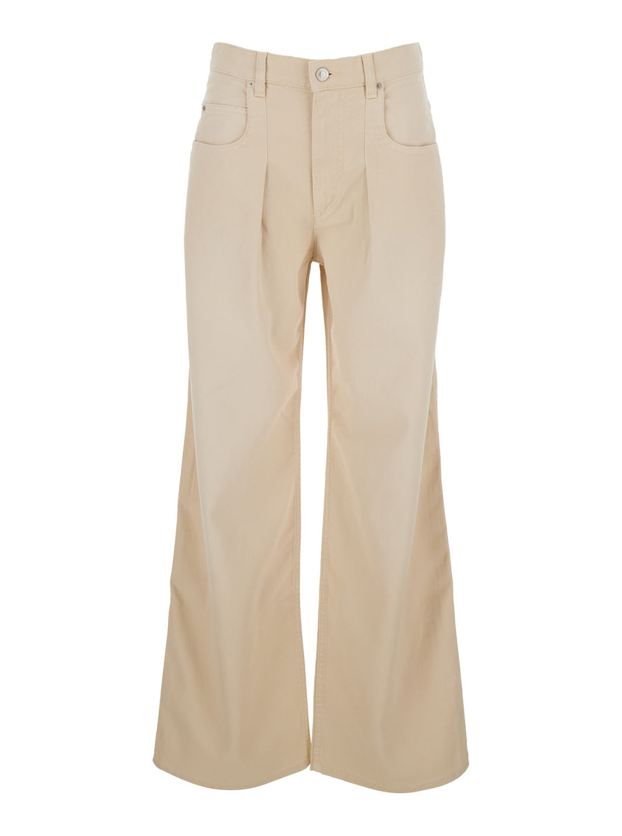 Jeans Rodayna Beige Denim