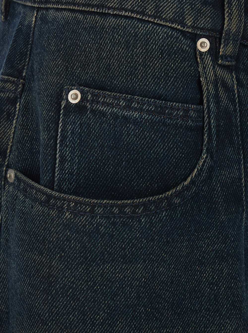 Jeans Rodayna with Logo Patch on the Back in Blue Denim for Women Blu Lyocell