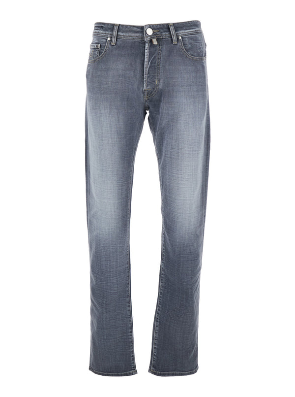 Jeans Bard Faded Grey Denim Cotton