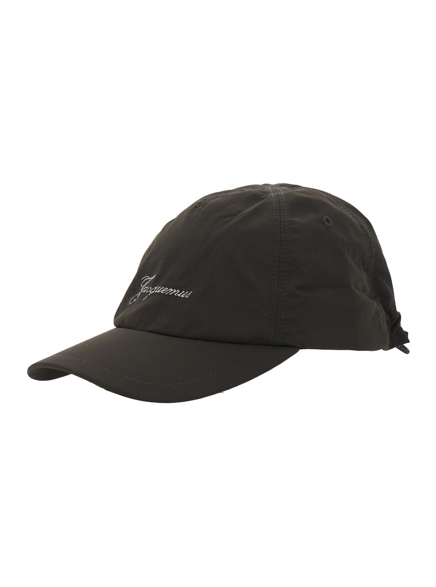 Baseball Cap La Casquette Balluchon Brown Polyamide Hat