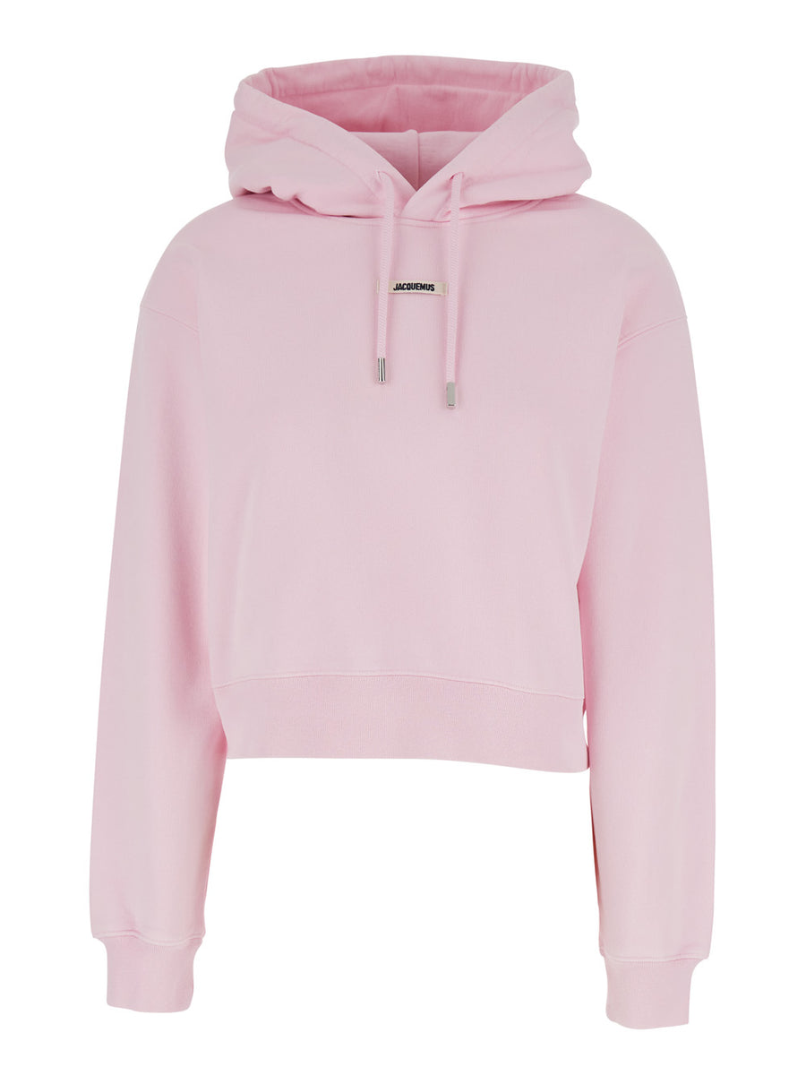 Hoodie Pink Cotton Sweatshirts
