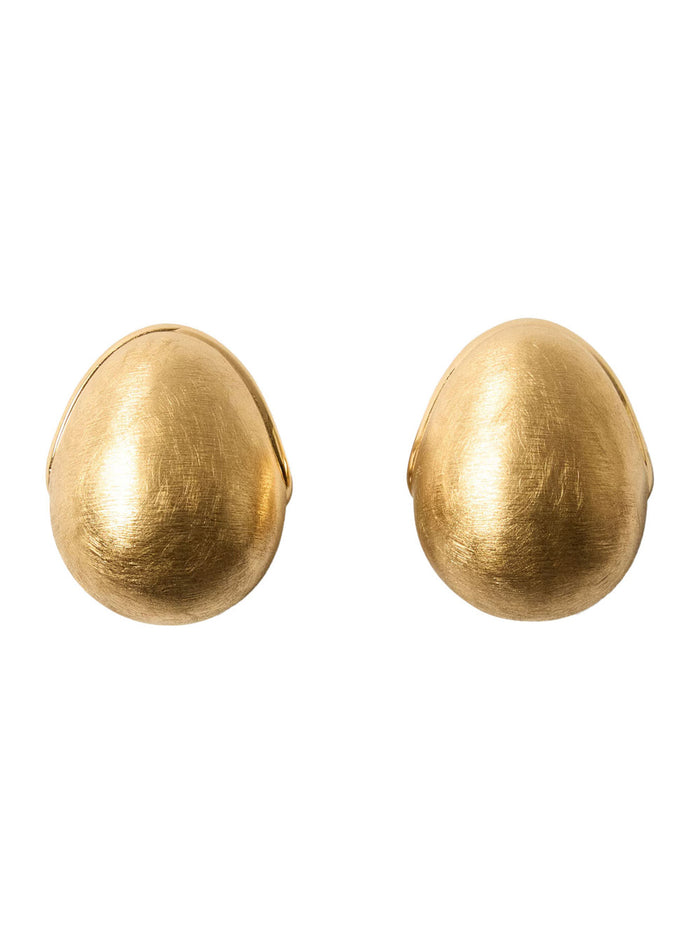 Les Boucles Raisin Metallic Brass Copper Earrings