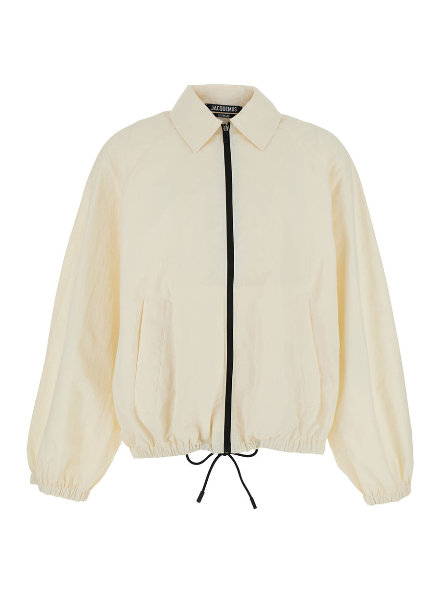 Jacket Le Coupe-Vent White Polyamide Coat