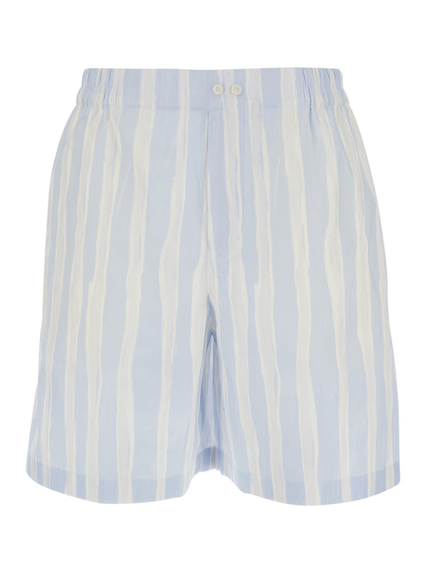 Shorts Le Calecon Light Blue Cotton