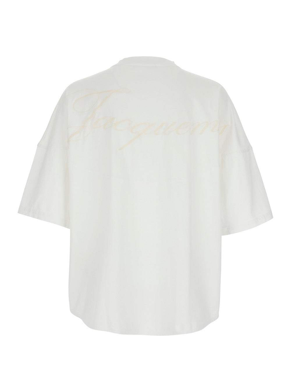 White Le T-Shirt Atelier in Cotton Men Tshirts And Polo Shirts