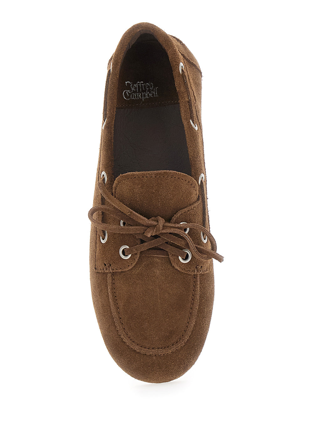 BOAST SUEDE Brown Wedges with Upper and Rubber Sole Loafers