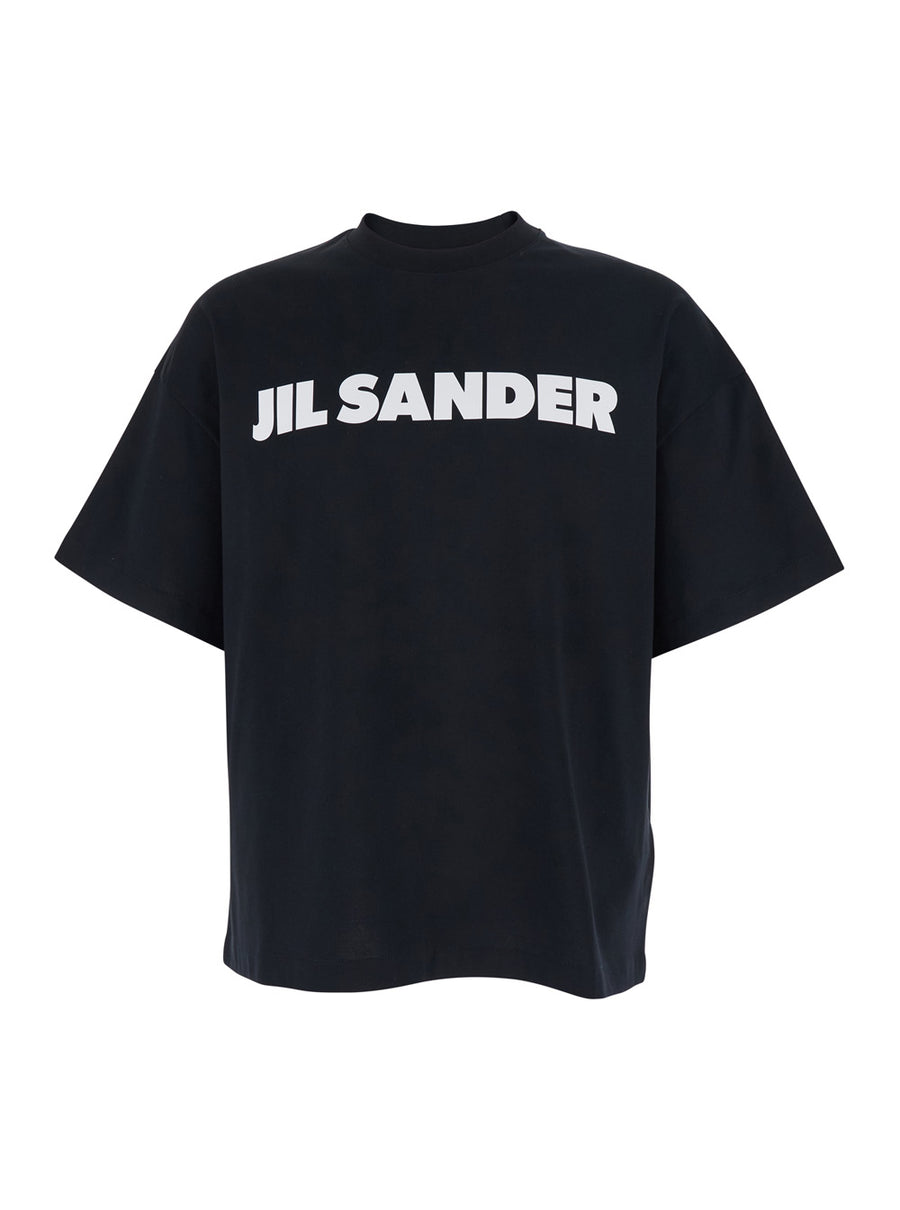 Crew Neck T-Shirt Black Cotton T-shirts