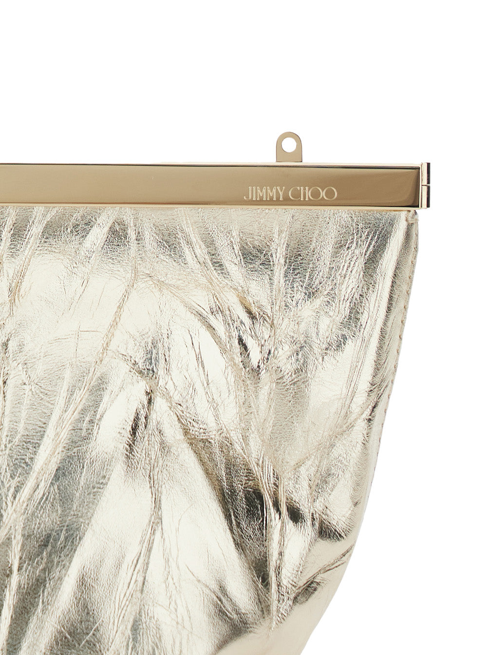 GANACHE Clutch Bag with Metallic Leather Detail Clutches And Pochettes
