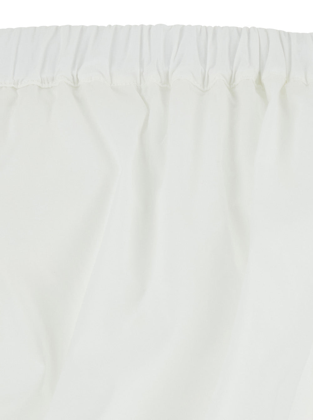 Popolin Off Shoulders Top White Tops