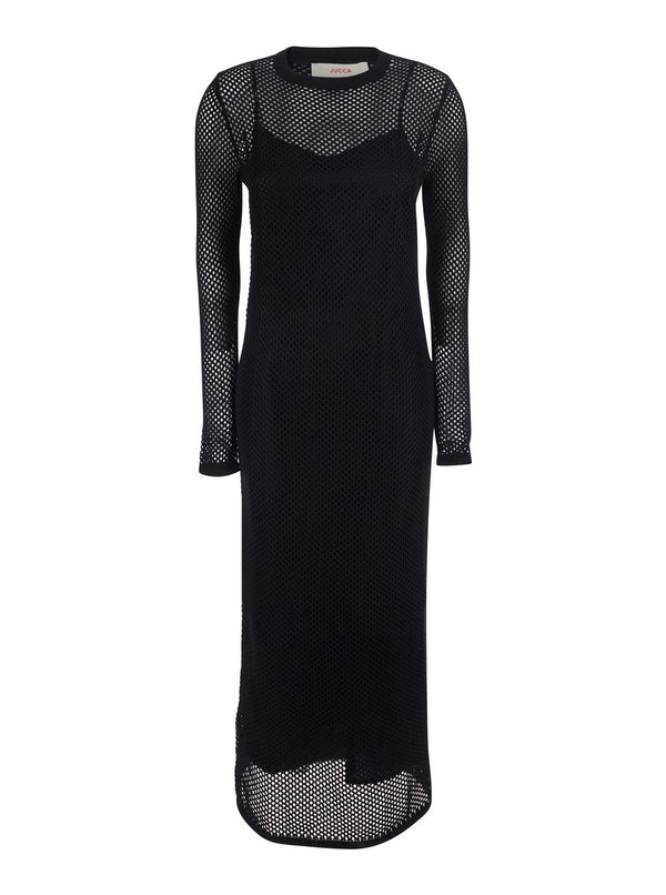 Dress V-Neck Black