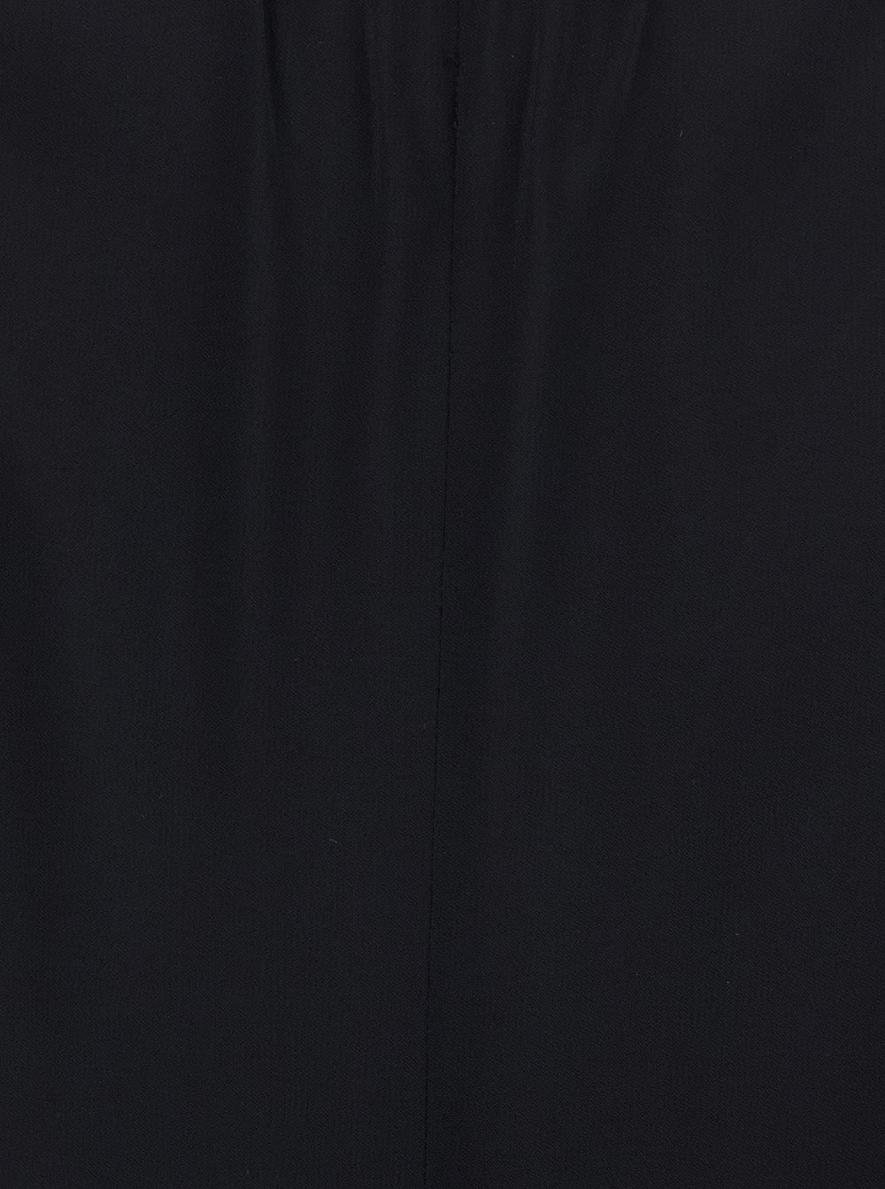 Black Womens Pants with Elastic Waistband Trousers