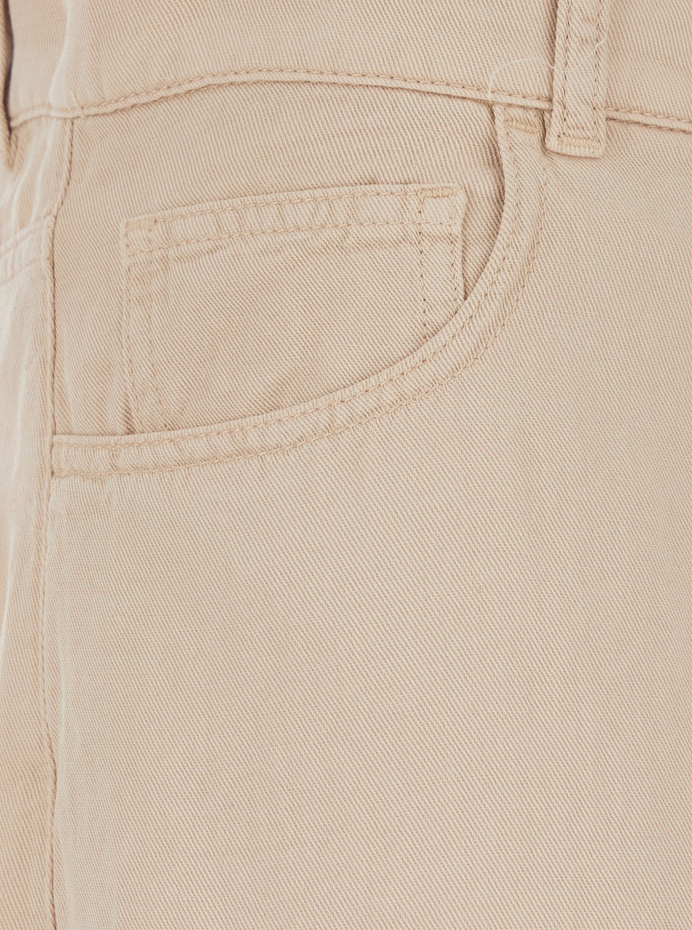 TENCEL Pants Beige Trousers