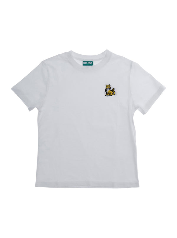 Crew Neck T-Shirt White Cotton T-shirts