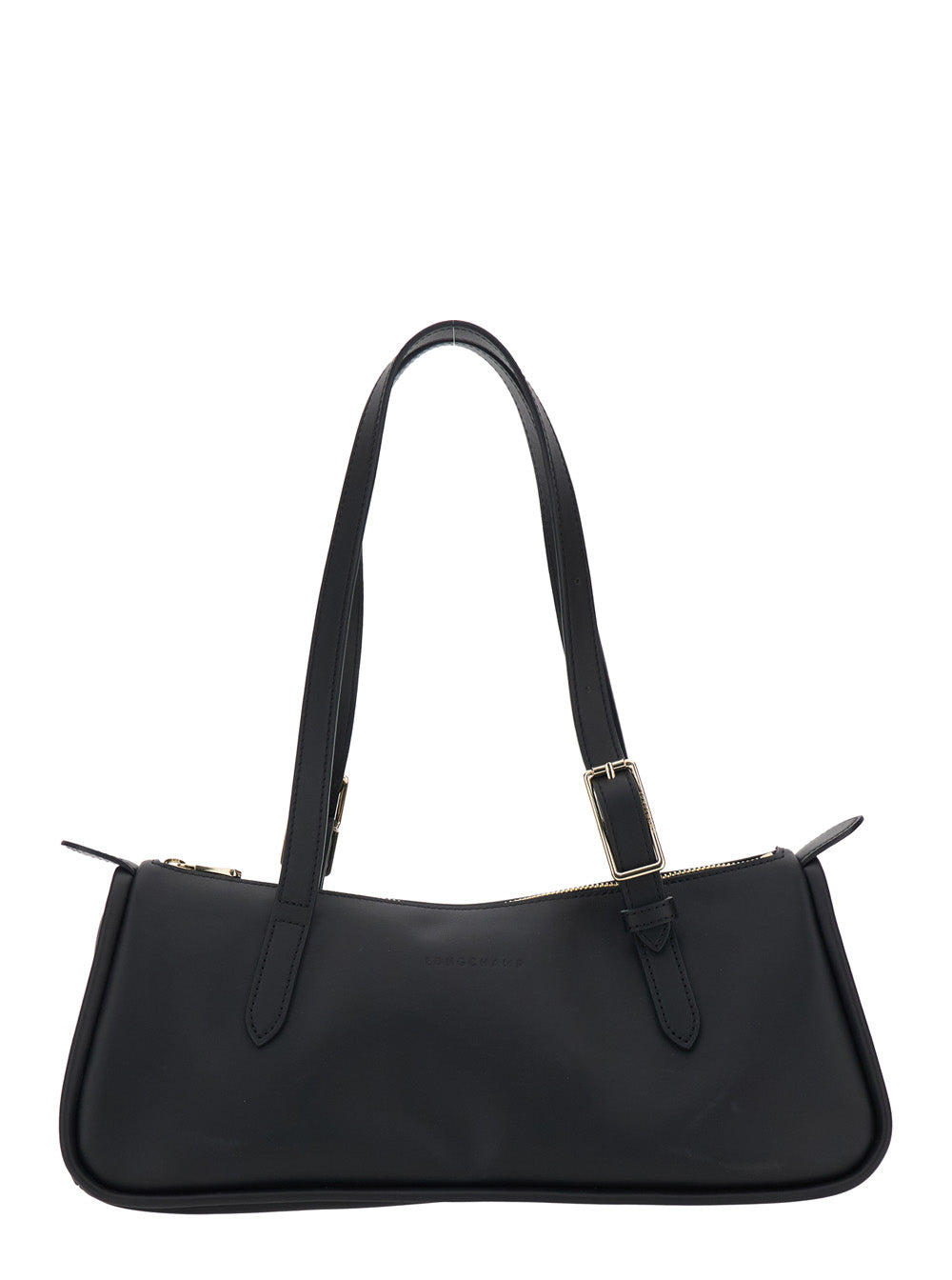Shoulder Bag Le Pliage with Two Handles and Black Leather Buckles for Women