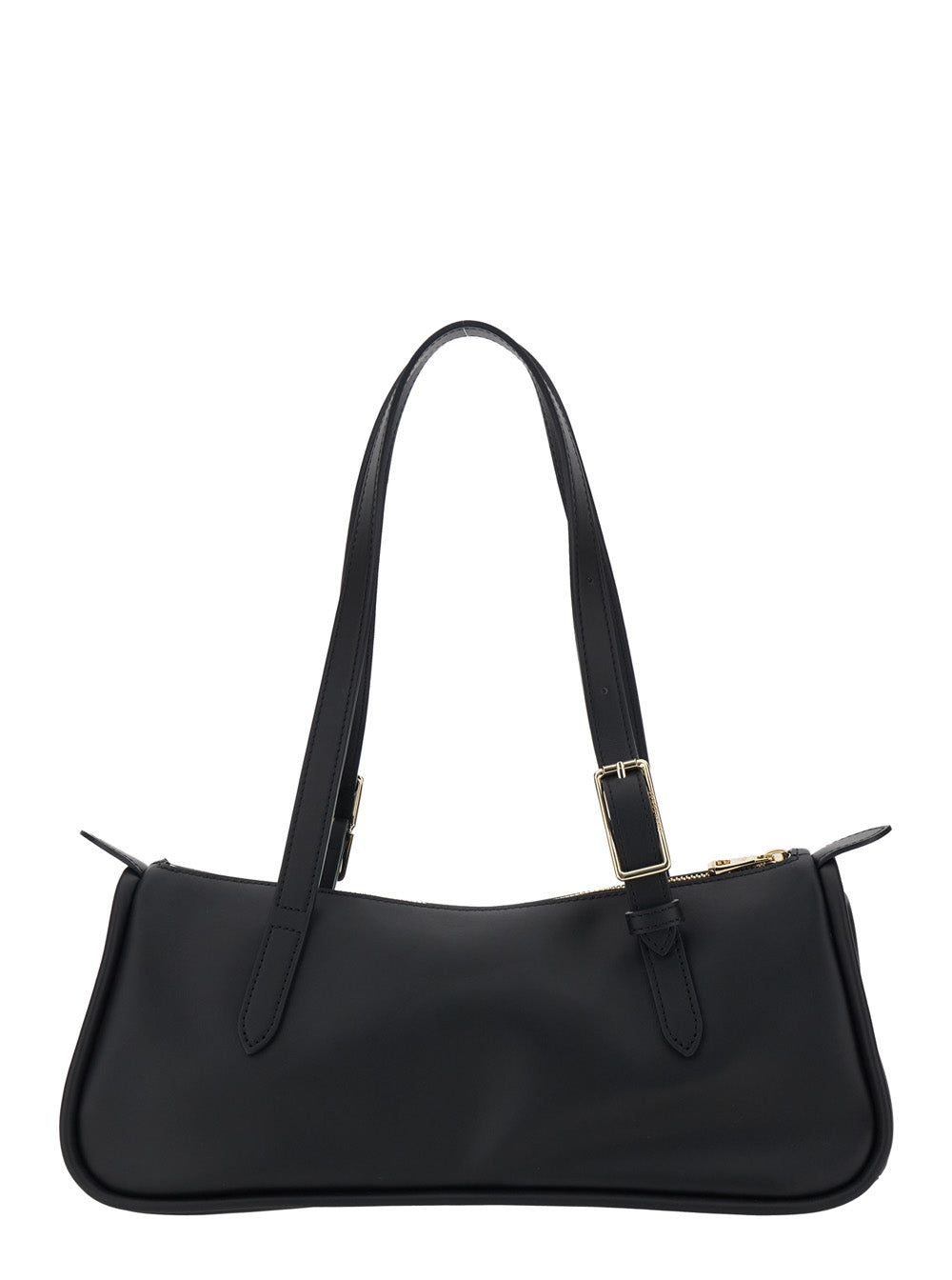 Shoulder Bag Le Pliage with Two Handles and Black Leather Buckles for Women