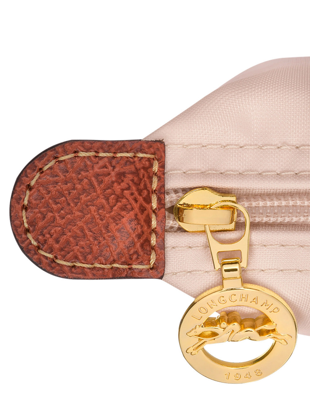 Le Pilage Original White Handbag With One Top Handle And Embossed Logo On The Front Ecoleather Woman Nylon Hand Bags