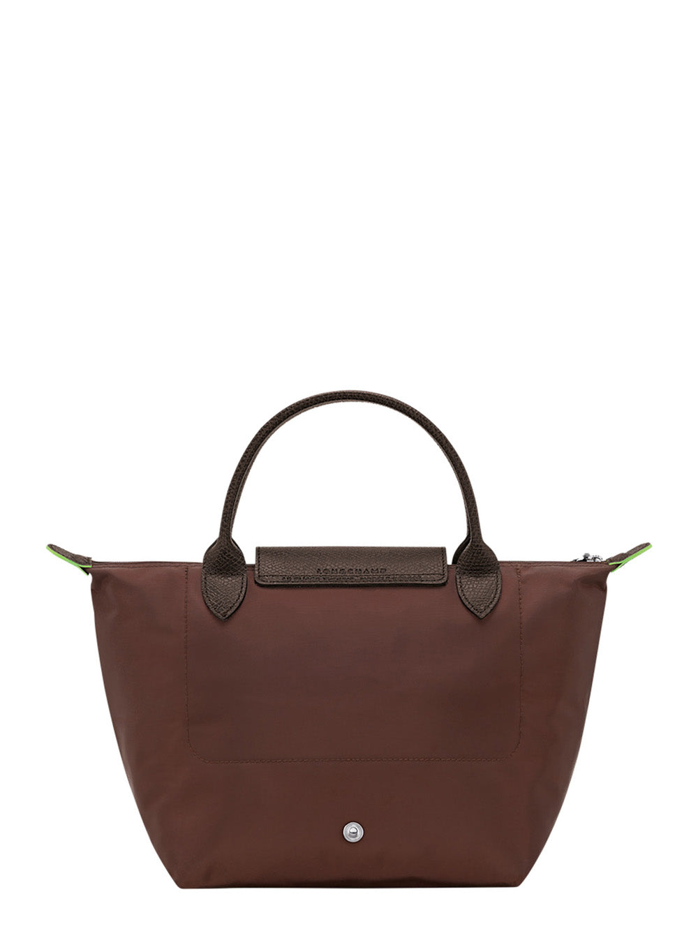 Handbag S Le Pliage Green With Logo Engraving Ecoleather Brown Women Polyamide Hand Bags