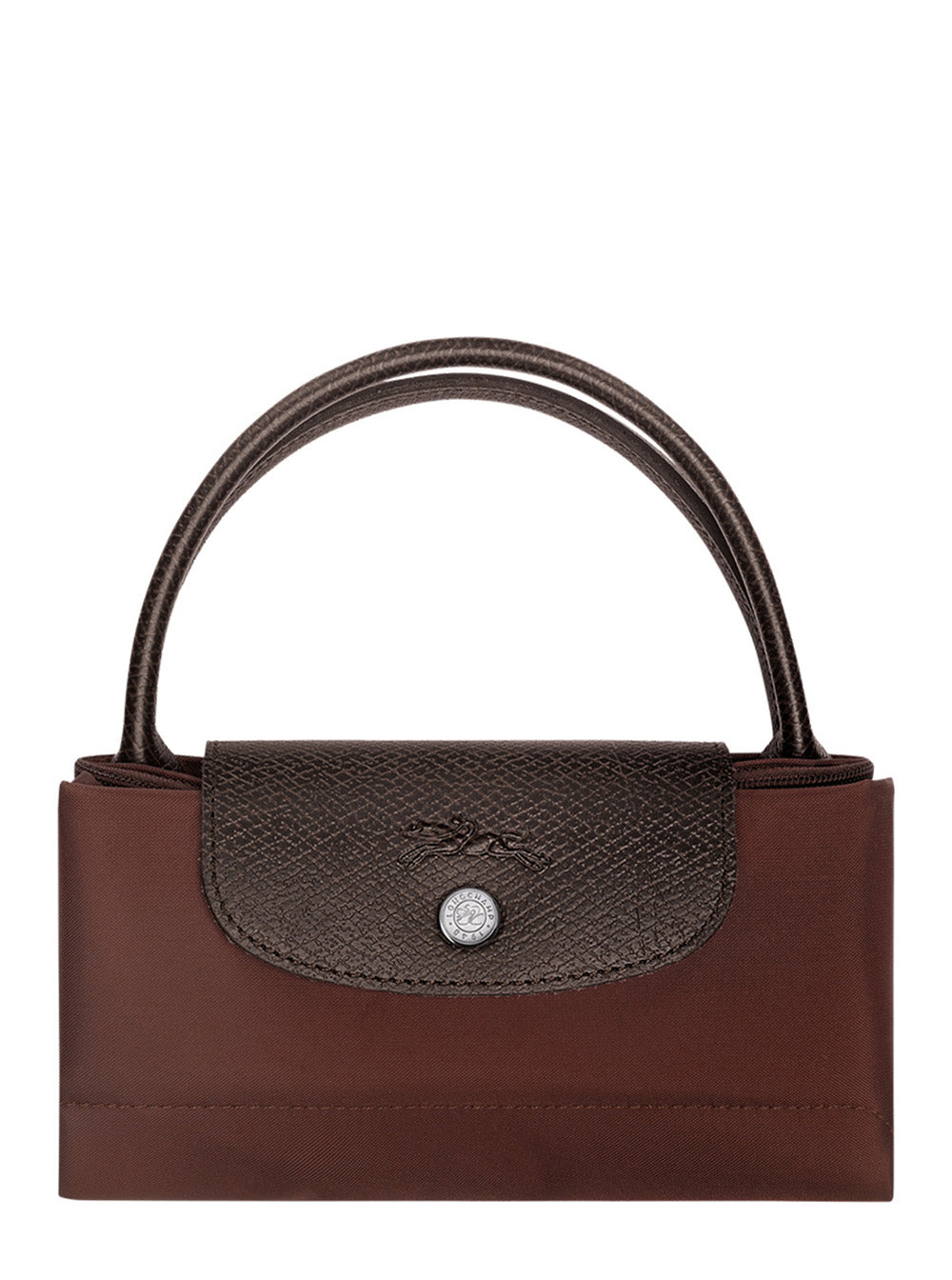 Handbag S Le Pliage Green With Logo Engraving Ecoleather Brown Women Polyamide Hand Bags