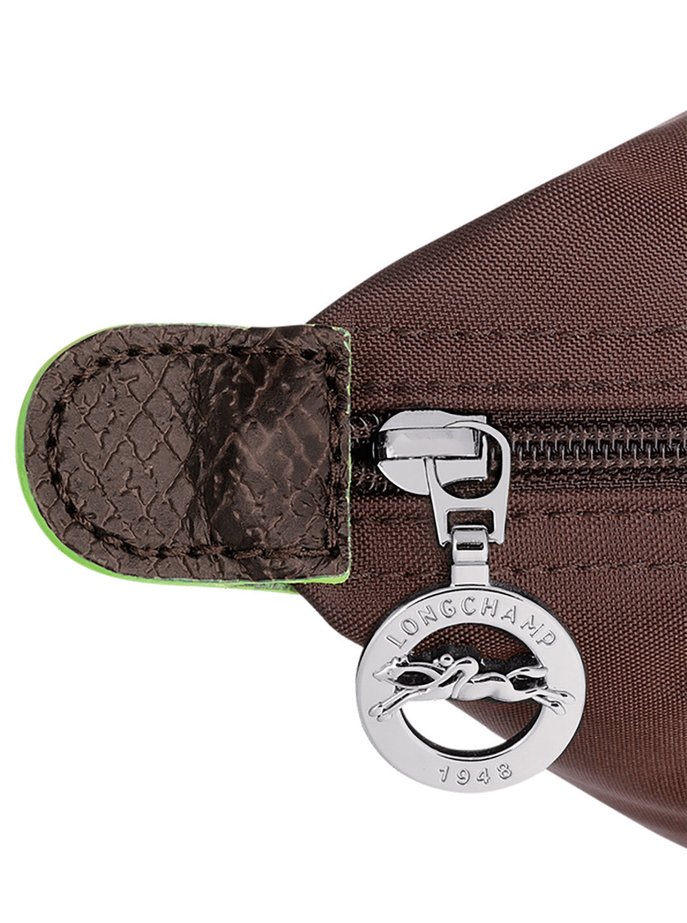 Handbag S Le Pliage Green With Logo Engraving Ecoleather Brown Women Polyamide Hand Bags