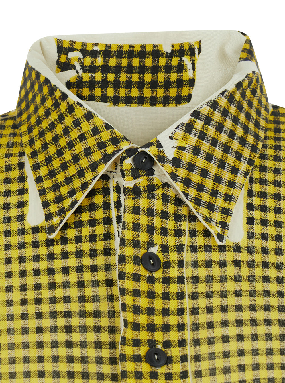 Yellow Polo Shirt With Ribbed Collar And Short Sleeves Cupro For Men Elastane Tshirts