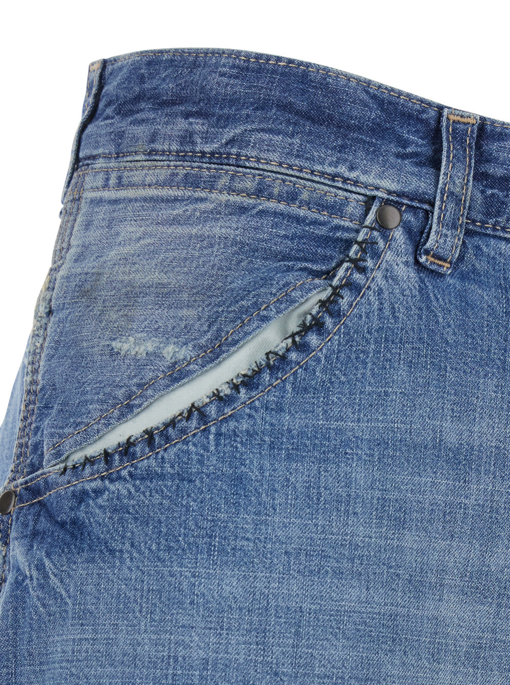 Pants Blue Jeans With Five Pockets In Cotton For Women Blu