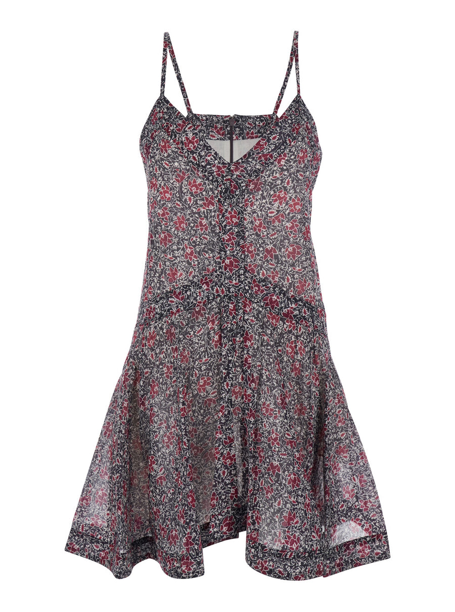 Dress Danielle Violet Cotton