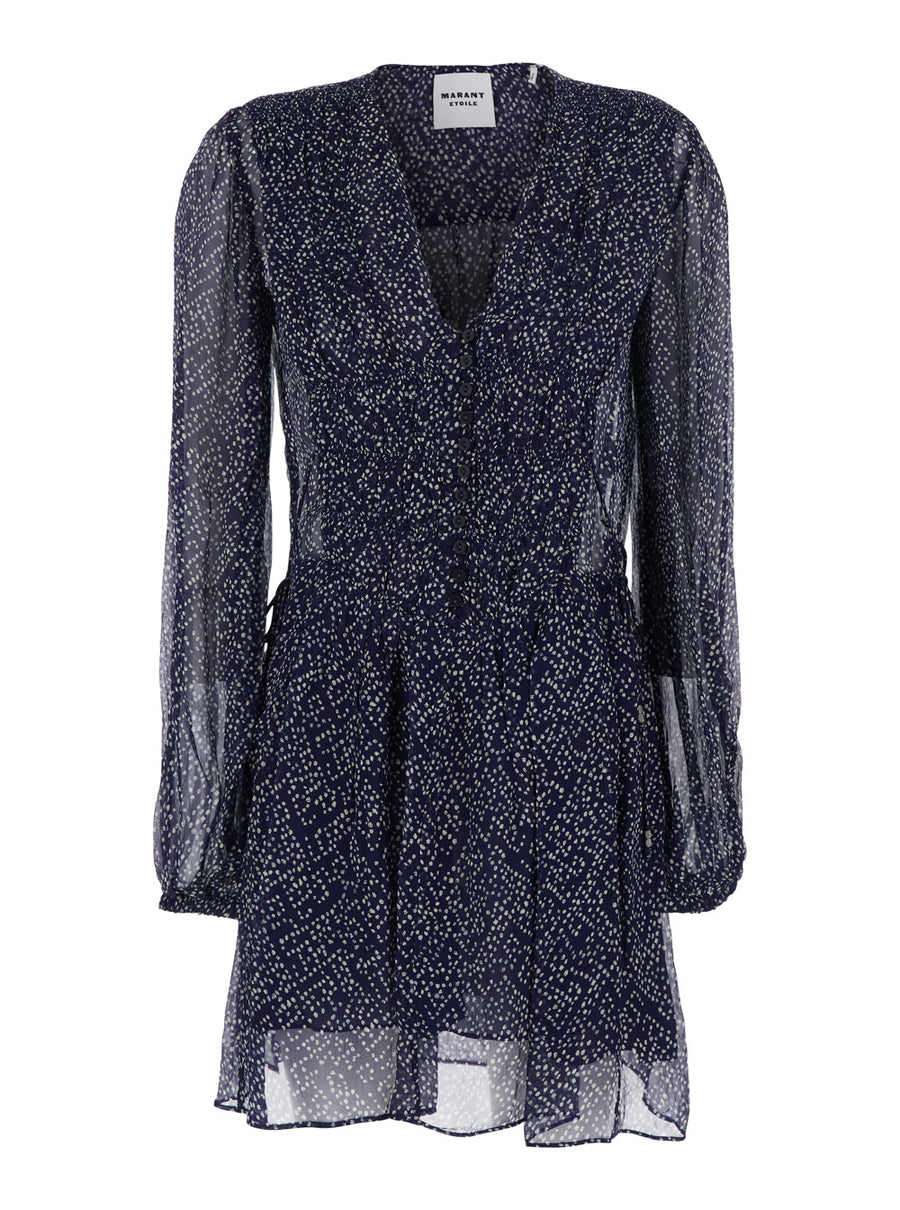 Dress Loriena Blue Viscose