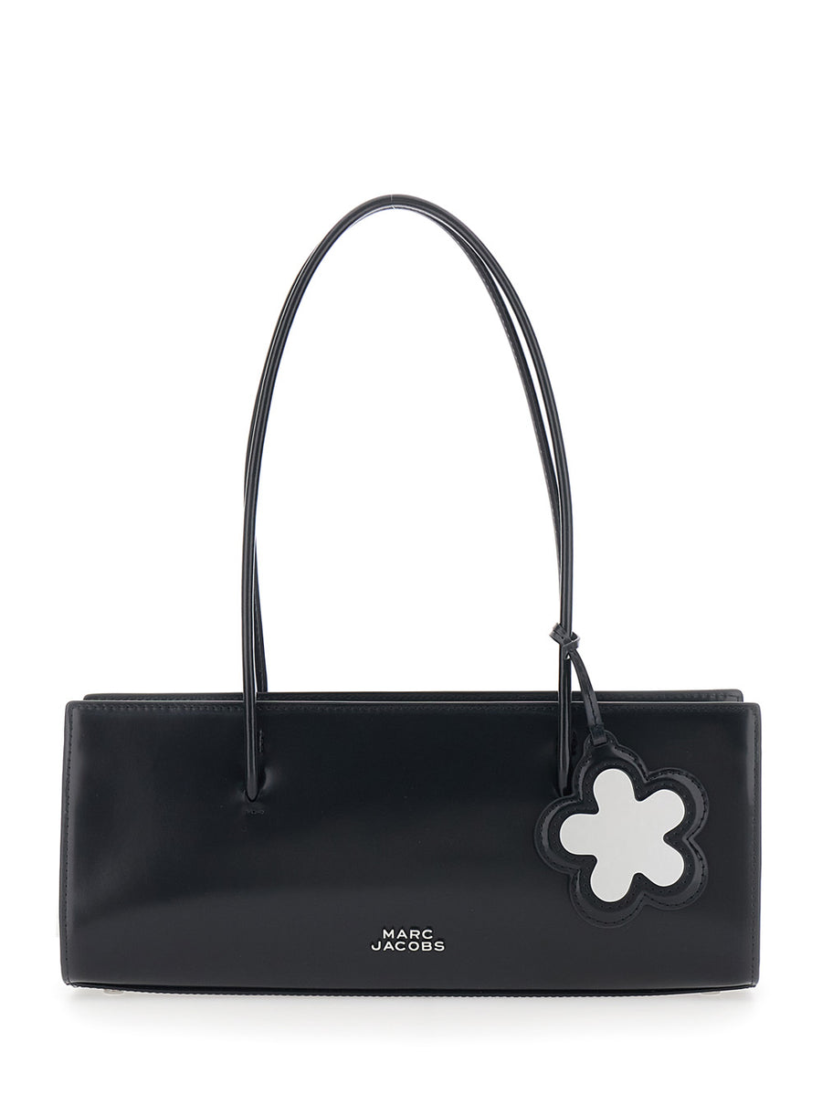 Shoulder Bag The Mirror Satchel Black Leather Cow