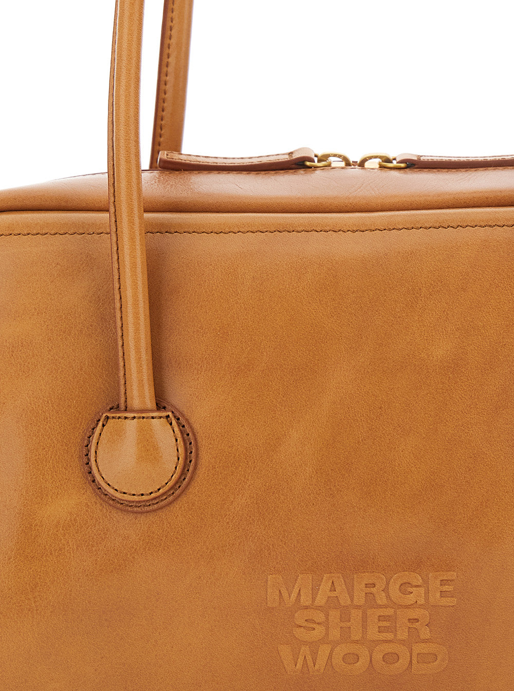 Shoulder Bag SOFT BOSTON SMALL in Brown Leather Cow