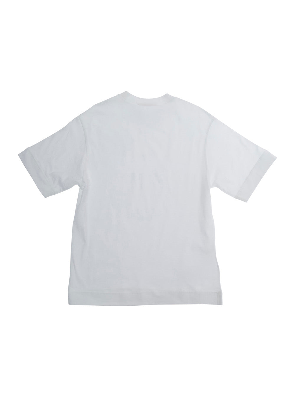 White Marni T-Shirt with Logo Lettering on the Front in Cotton for Kids Tshirts And Polo Shirts