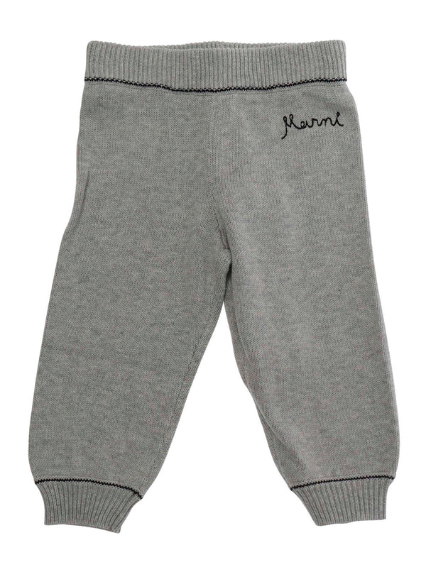 Baby Cotton Pants Grey Trousers