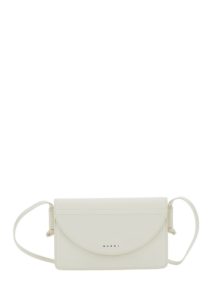 Shoulder Bag Marni Kids With Logo Imprinted On The Front In Ecoleather Yellow For Girls Polyester Crossbody
