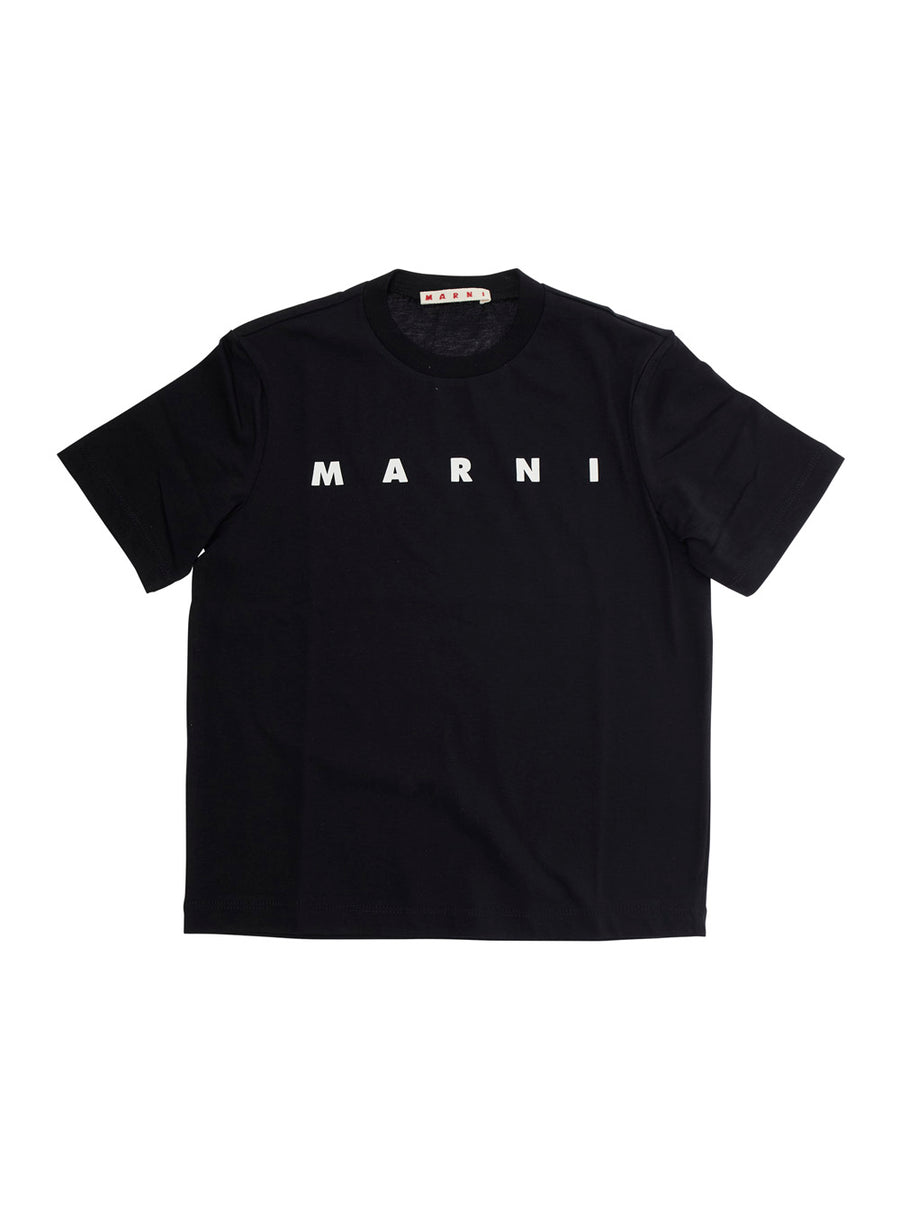 Crew Neck T-Shirt Black Cotton T-shirts
