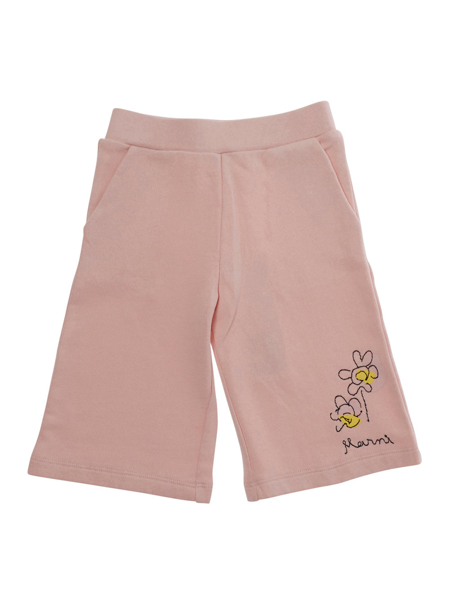 Kids Shorts, Pink Cotton