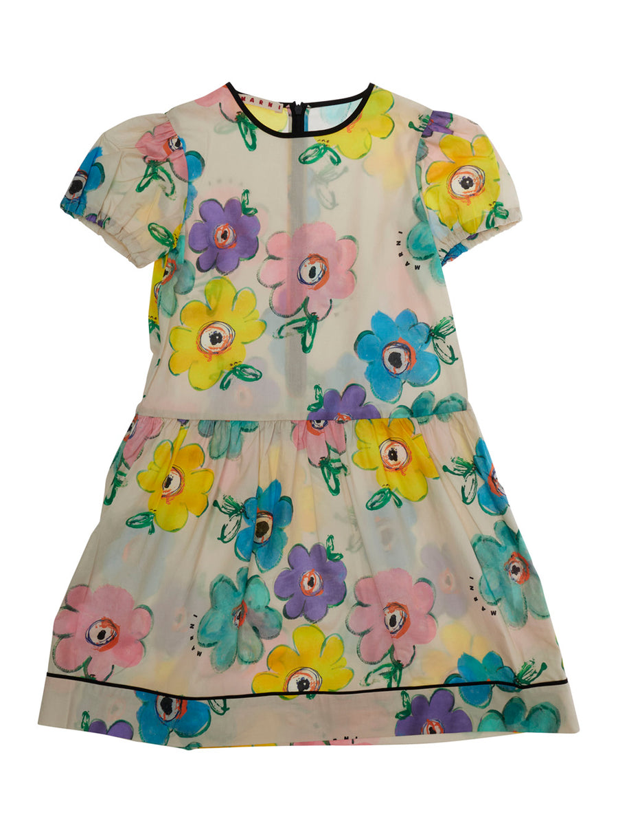Dress Multicolour Cotton