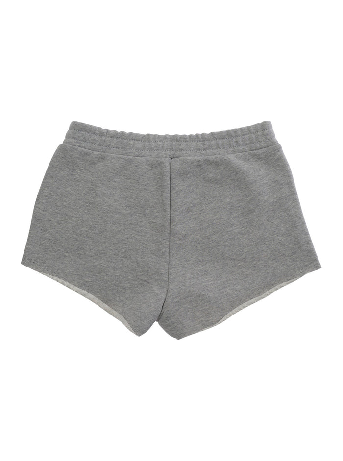 Gray Shorts M01690M00V0MP220F0M903 with Elastic Waist and Side Pocket for Men Grey Cotton Bermuda