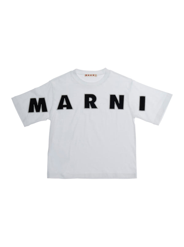 Crew-Neck T-Shirt White Cotton T-shirts