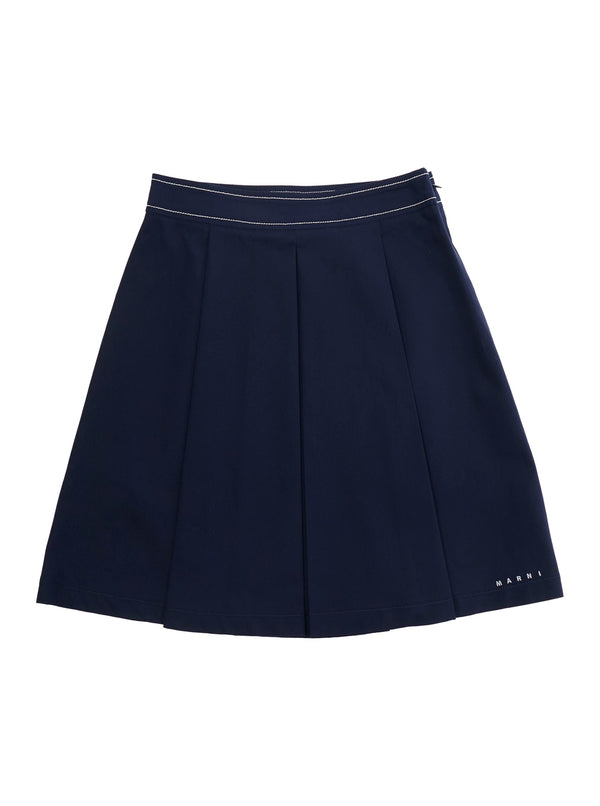 Skirt Blue Cotton
